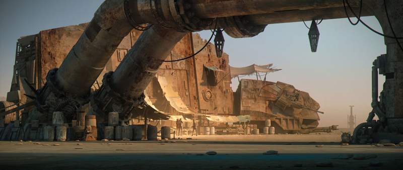 Illustration for article titled Los bocetos para The Force Awakens revelan decenas de buenas ideas que no llegaron al film